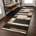 SUPERIOR Indoor Runner Area Rug with Jute Backing for Kitchen, Bedroom, Dorm, Living Room, Hallway, Entryway, Perfect for Hardwo