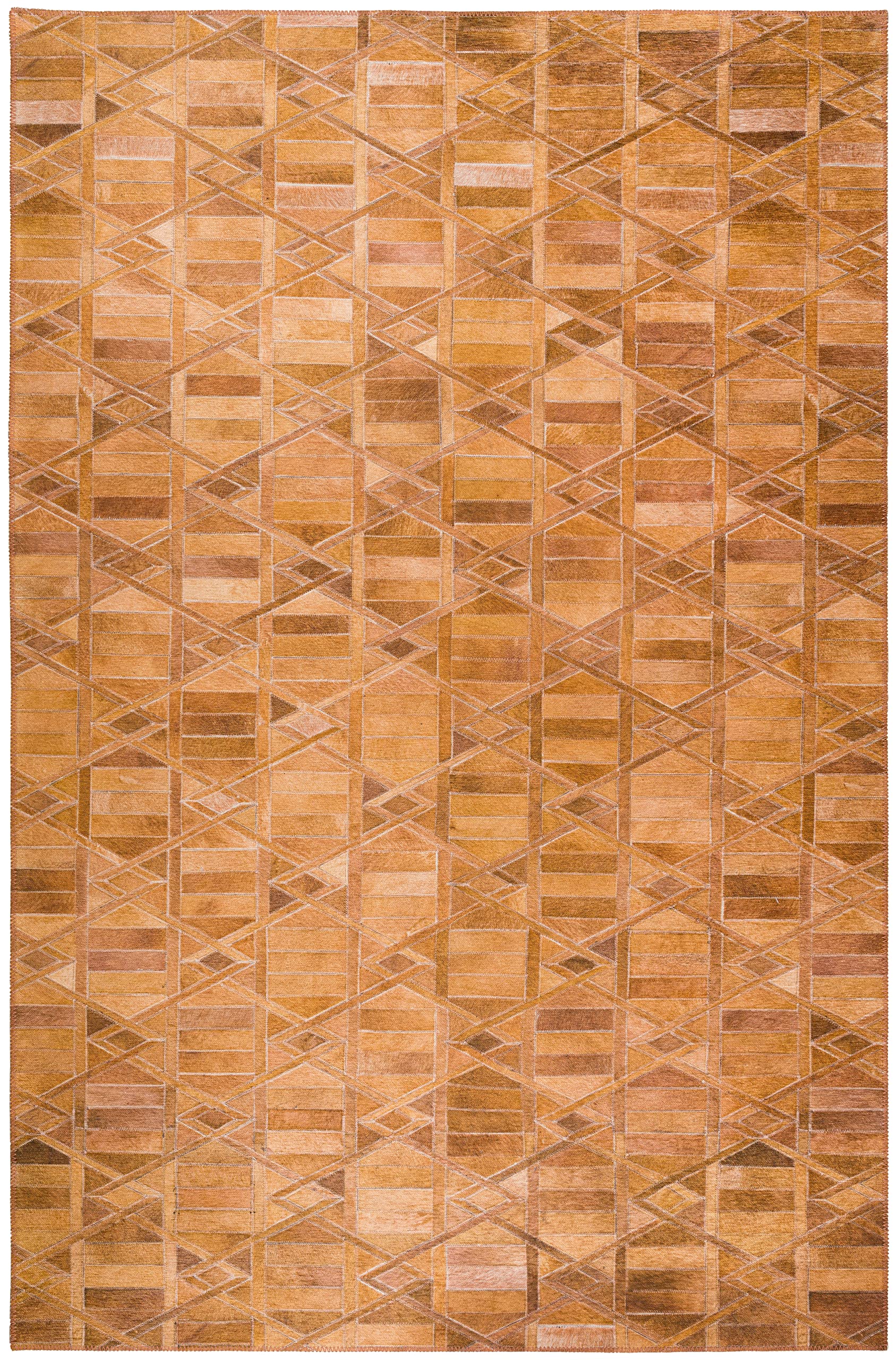 Addison Rugs Laredo Alr34 Brown Washable 3' X 5' Indoor Outdoor Area Rug, Easy Clean, Machine Washable, Non Shedding, Bedroom, Entry, Living Room, Dining Room, Kitchen, Patio Rug
