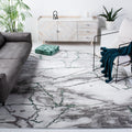 SAFAVIEH Craft Collection Area Rug - 8 x 10, Grey & Green, Modern Abstract Design, Non-Shedding & Easy Care, Ideal for High Tr