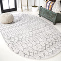 JONATHAN Y MOH101B-4OV Moroccan Hype Boho Vintage Diamond 4 ft. x 6 ft. Oval Area-Rug, Bohemian, Southwestern, Transitional, Pet