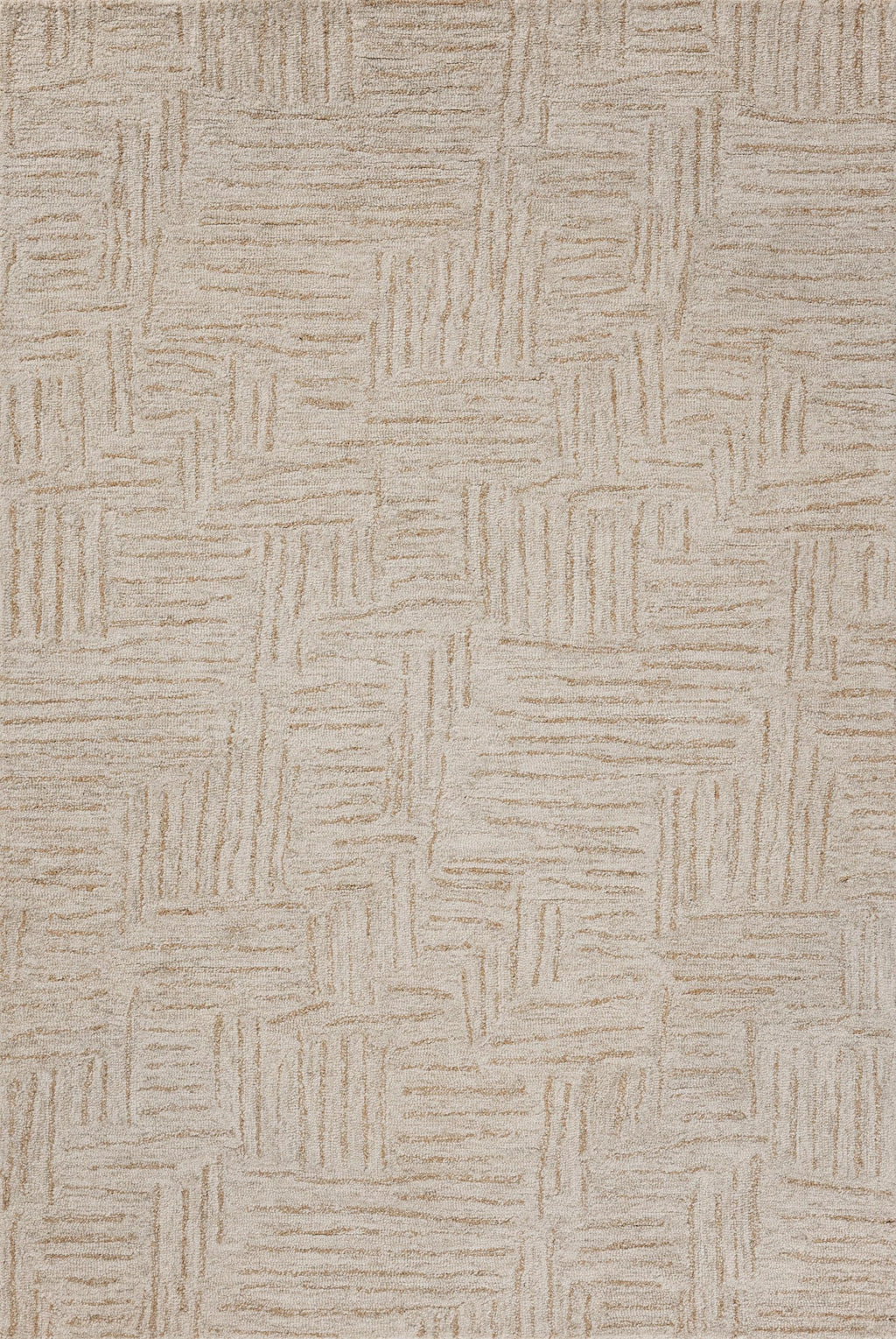 Loloi Chris Loves Julia X Polly Smoke/Sand 2'-6'' X 9'-9'' Runner Rug