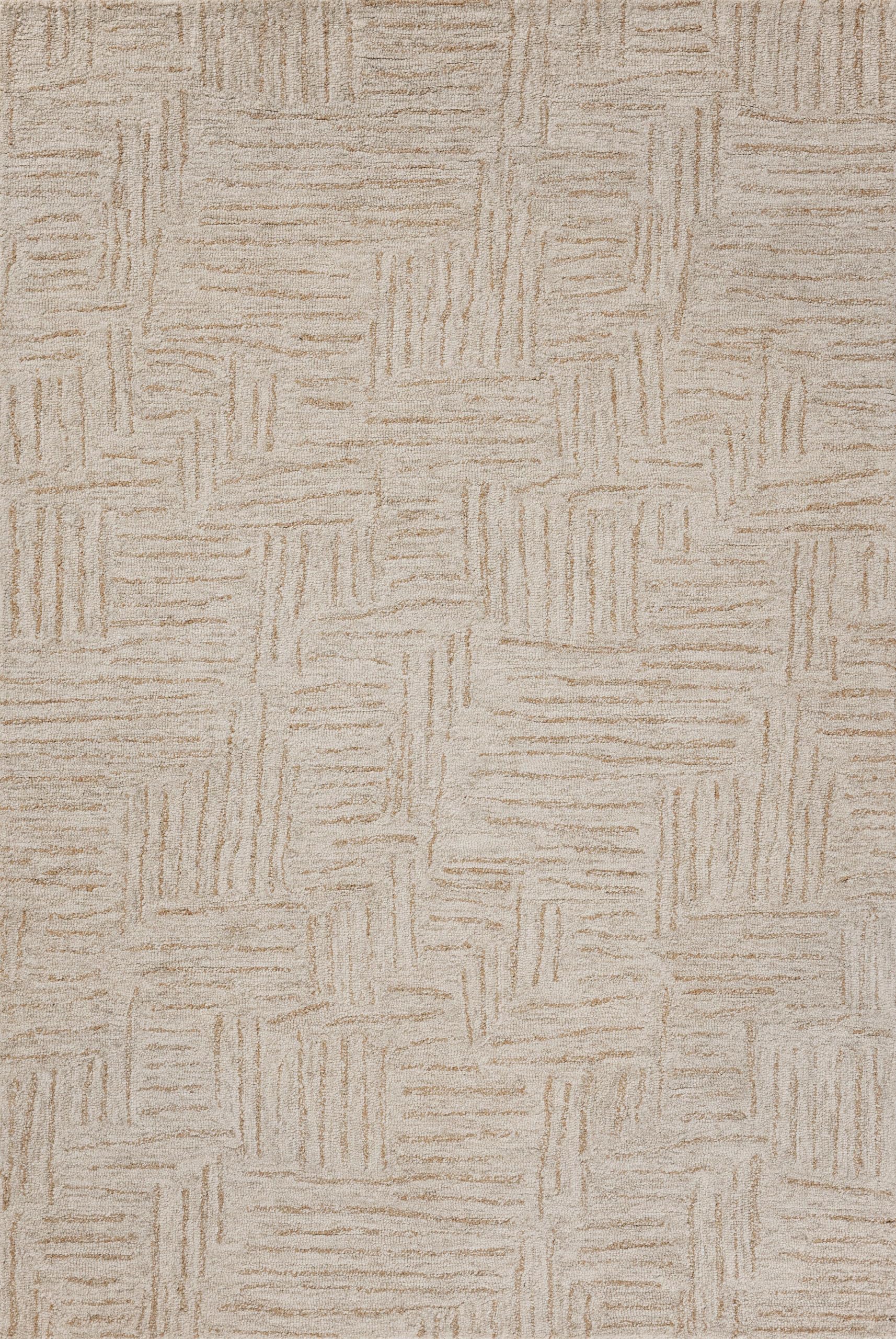 Loloi Chris Loves Julia X Polly Smoke/Sand 2'-6'' X 9'-9'' Runner Rug