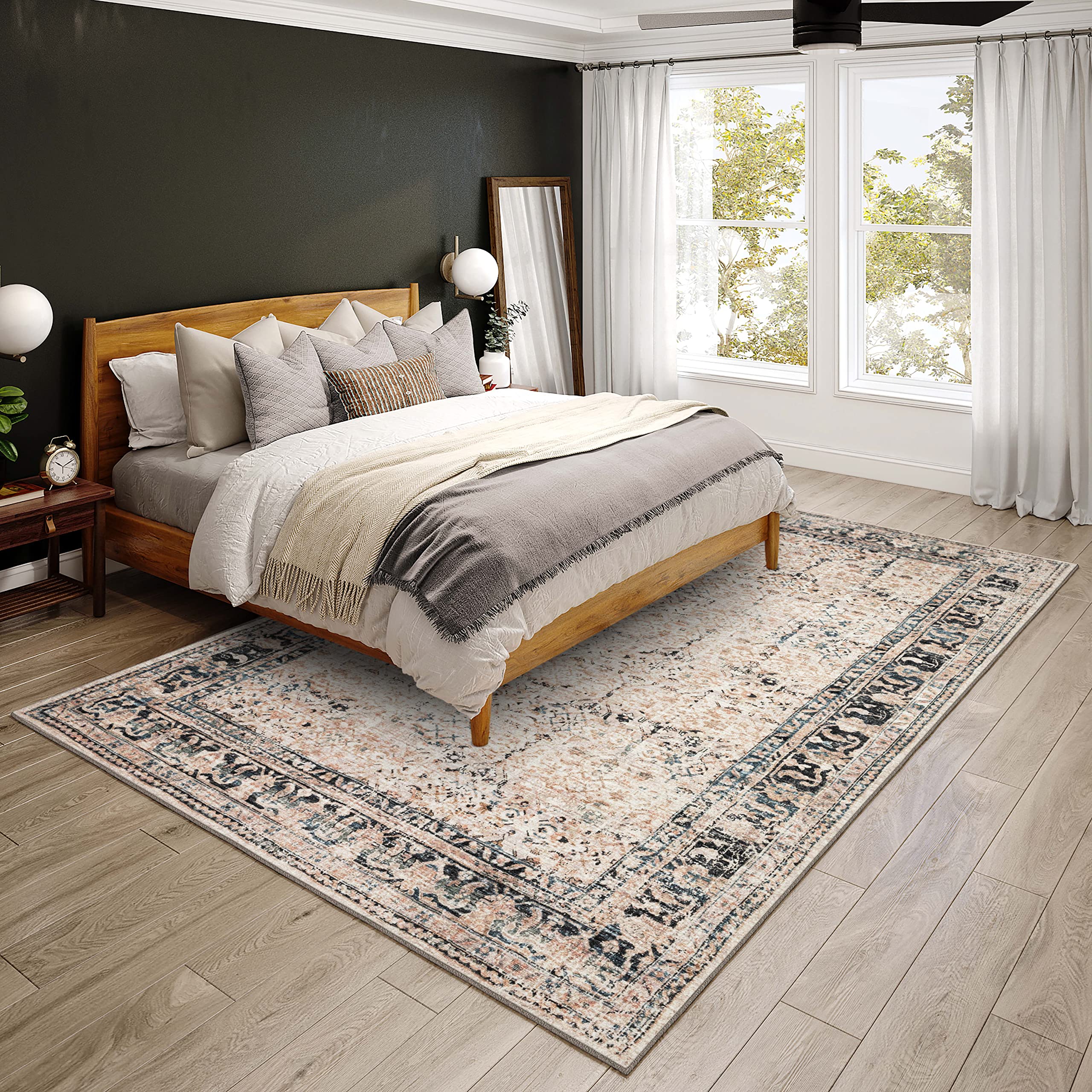 Dalyn Rugs Jericho Jc10 Taupe 3' X 5' Rectangle Soft Area Rug, Easy Clean, Non Shedding, Bedroom, Entry, Living Room, Dining Room, Kitchen Rug