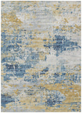 Addison Rugs Indoor/Outdoor Accord Aac34 Blue Washable 3' X 5' Indoor Outdoor Area Rug, Easy Clean, Machine Washable, Non Shedding, Bedroom, Living Room, Dining Room, Kitchen, Patio Rug