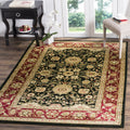 SAFAVIEH Lyndhurst Collection X-Large Area Rug - 11 x 15, Black & Red, Traditional Oriental Design, Non-Shedding & Easy Care, 