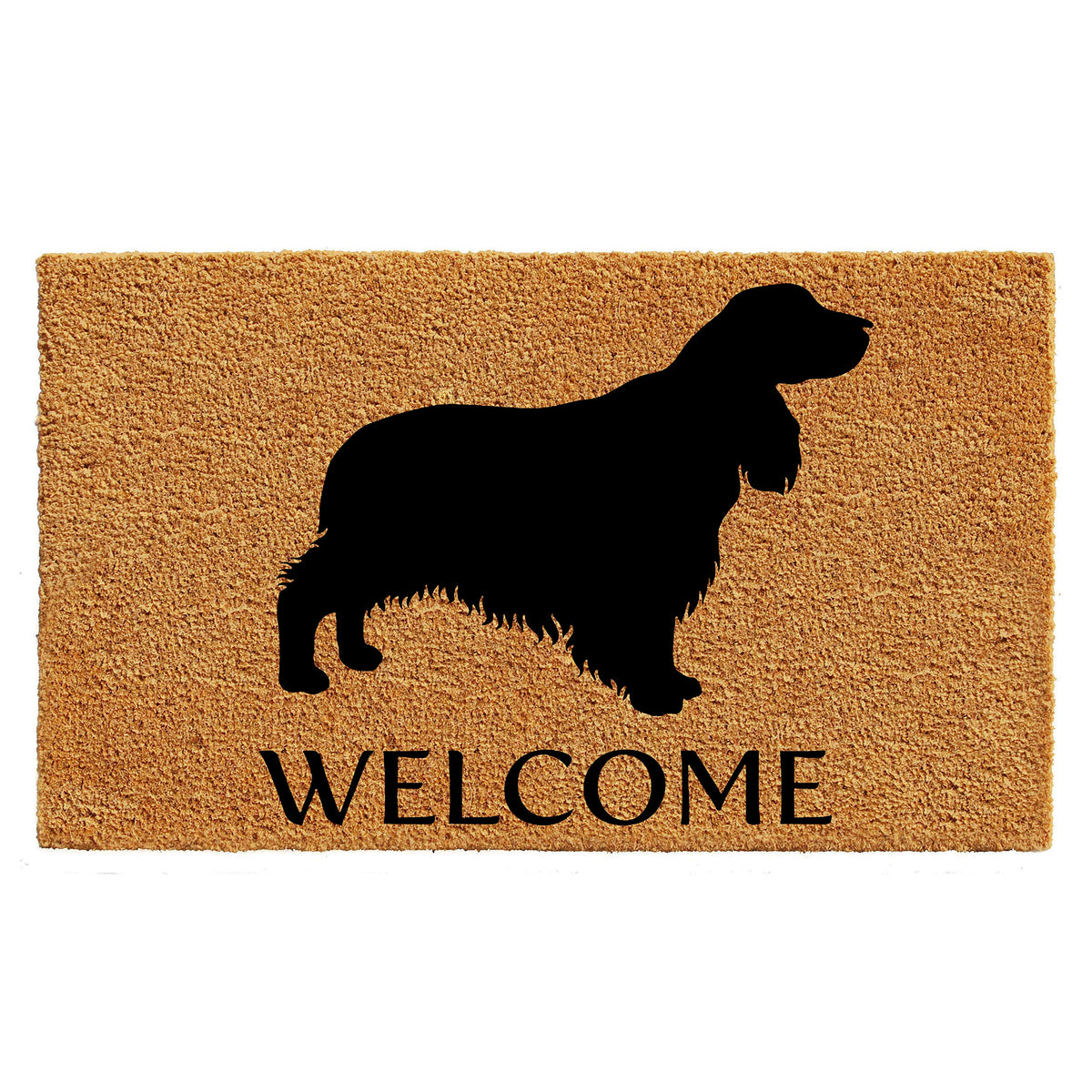 Calloway Mills Az105721729 English Springer Spaniel Doormat, 17' X 29', Natural/Black