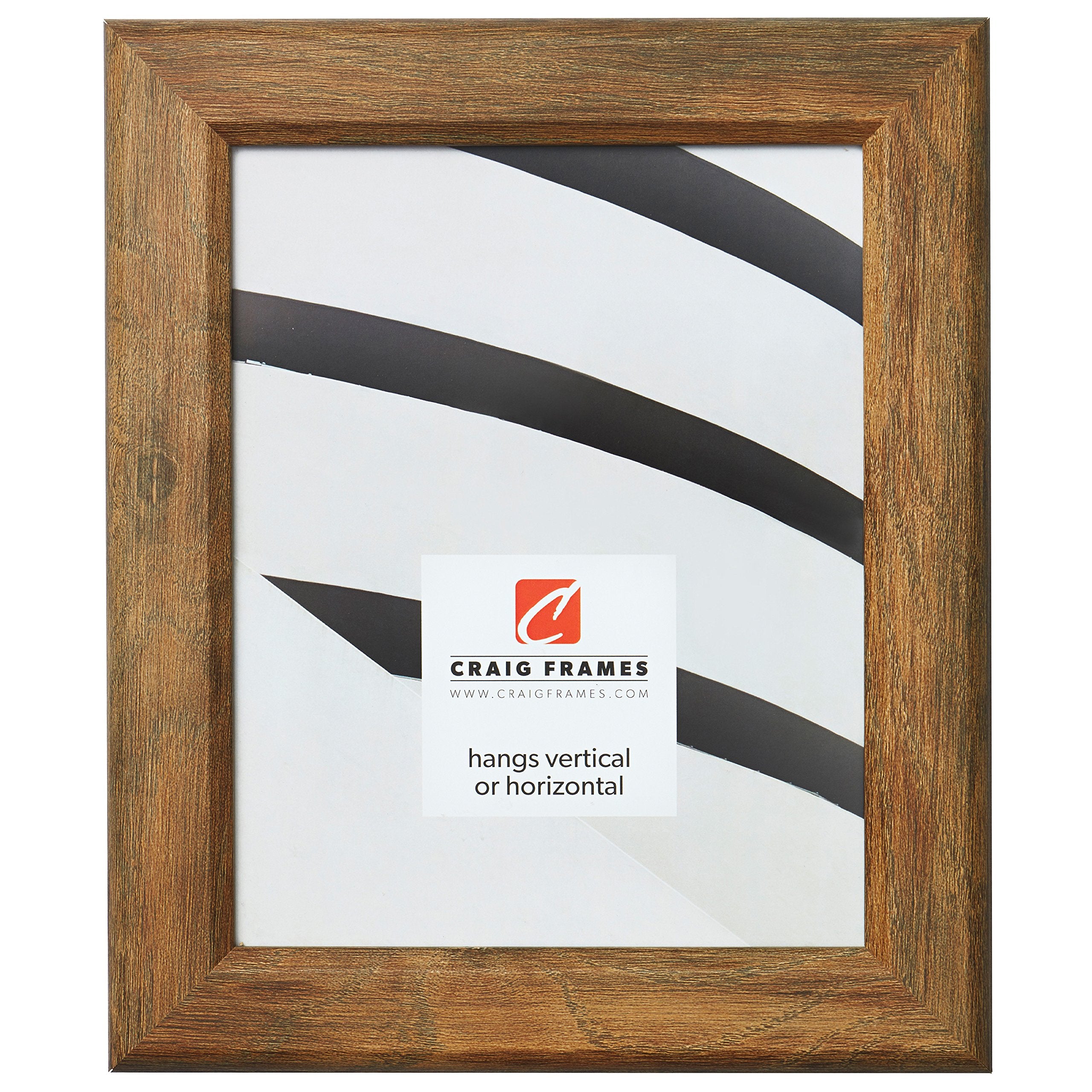 Craig Frames Arthur 20x30 Picture Frame, Brown Barnwood, Rustic Wall Decor