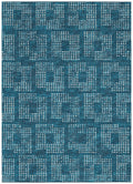 Addison Rugs Eleanor Aer31 Blue 3' X 5' Indoor Outdoor Area Rug, Easy Clean, Machine Washable, Non Shedding, Bedroom, Living Room, Dining Room, Kitchen, Patio Rug