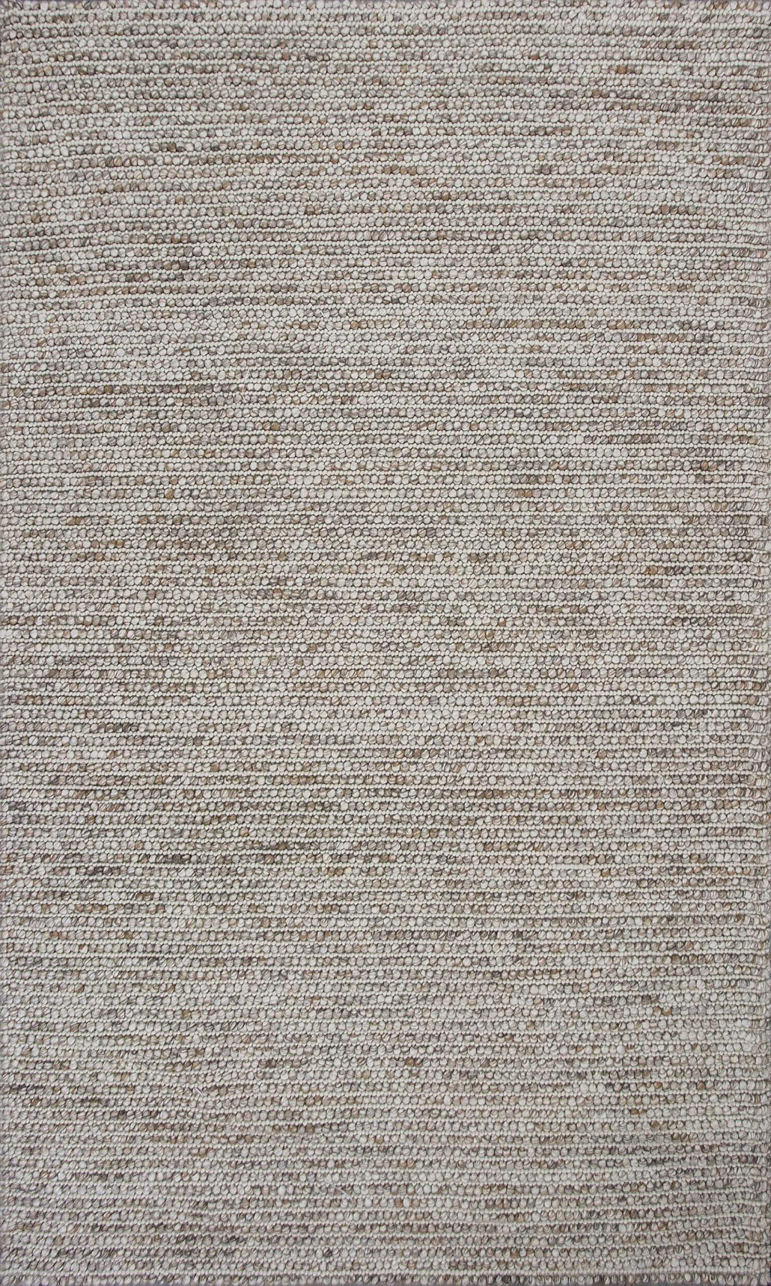 HomeRoots Decor 5 x 7 Wool Natural Area Rug