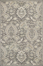 HomeRoots Decor 23' x 45' UV-Treated Polypropelene Grey Area Rug