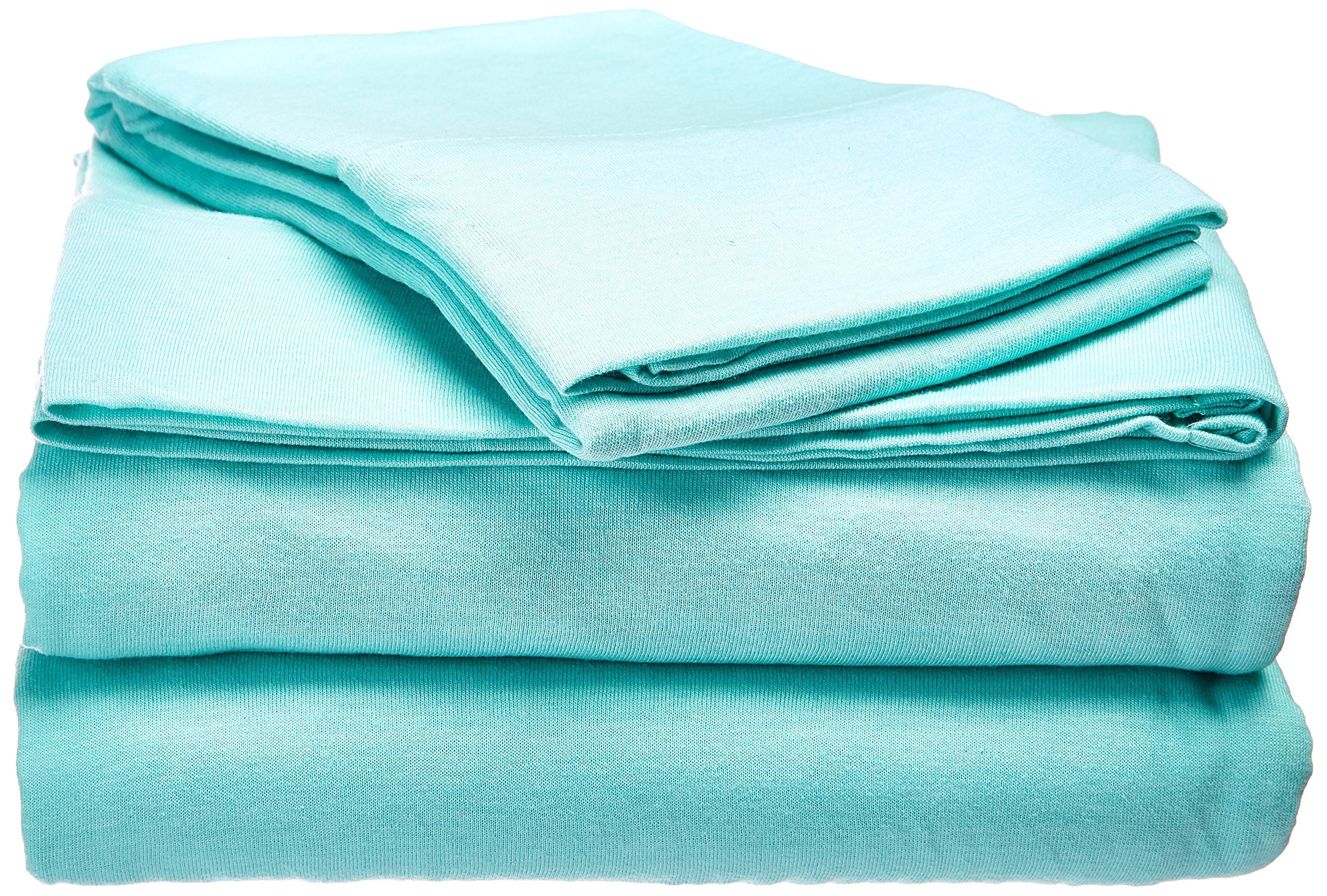 Intelligent Design Id20-695Cotton Blend Jersey Knit Wrinkle Resistant, Soft Sheets With 14' Deep Pocket All Season, Cozy Beddin
