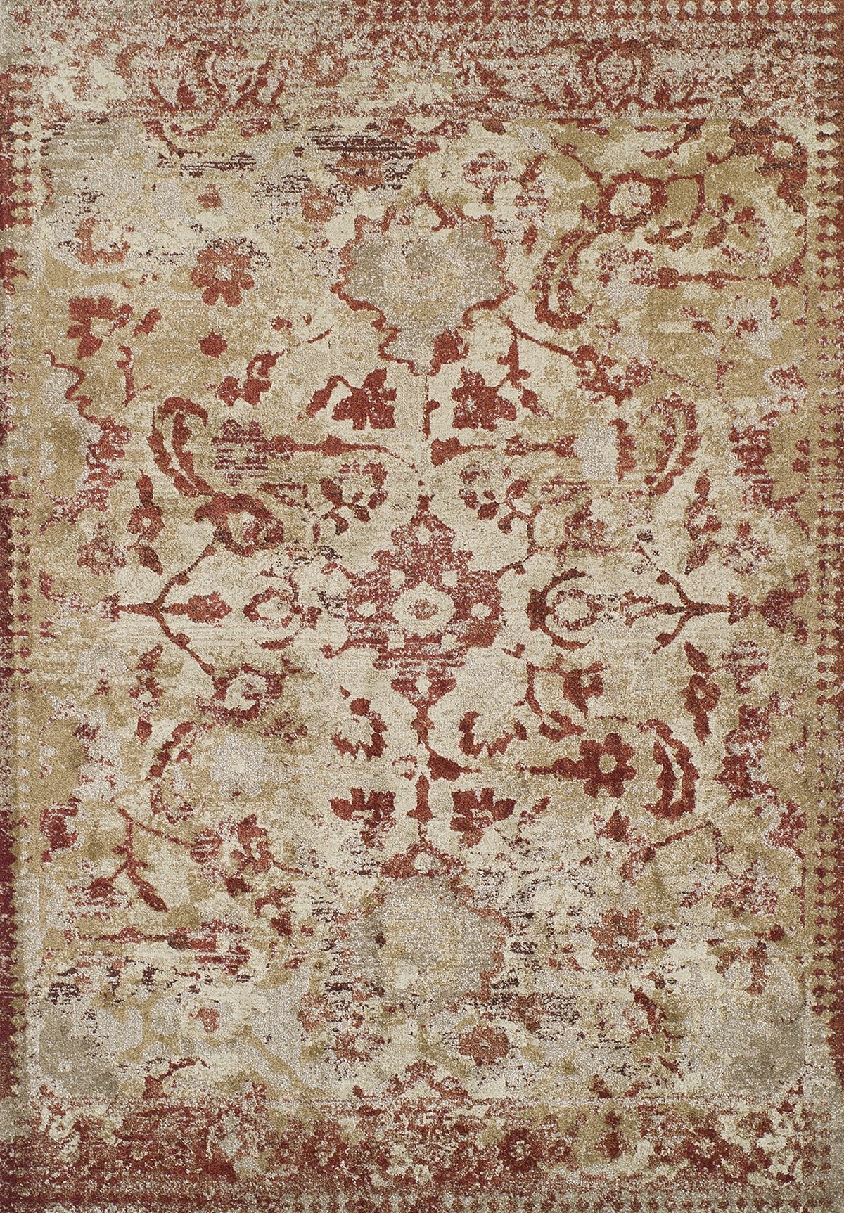 Dalyn Rugs Antigua Rug, 9'6&quot; X 13'2&quot;, Paprika