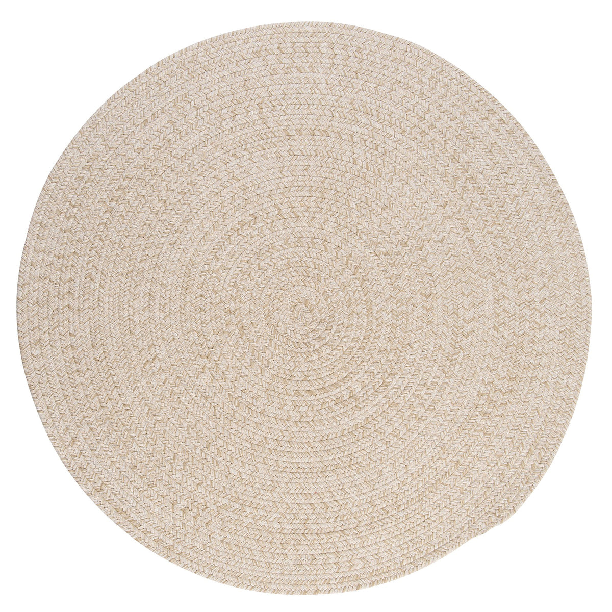 Tremont Round Area Rug, 10 By 10-Feet, Natural