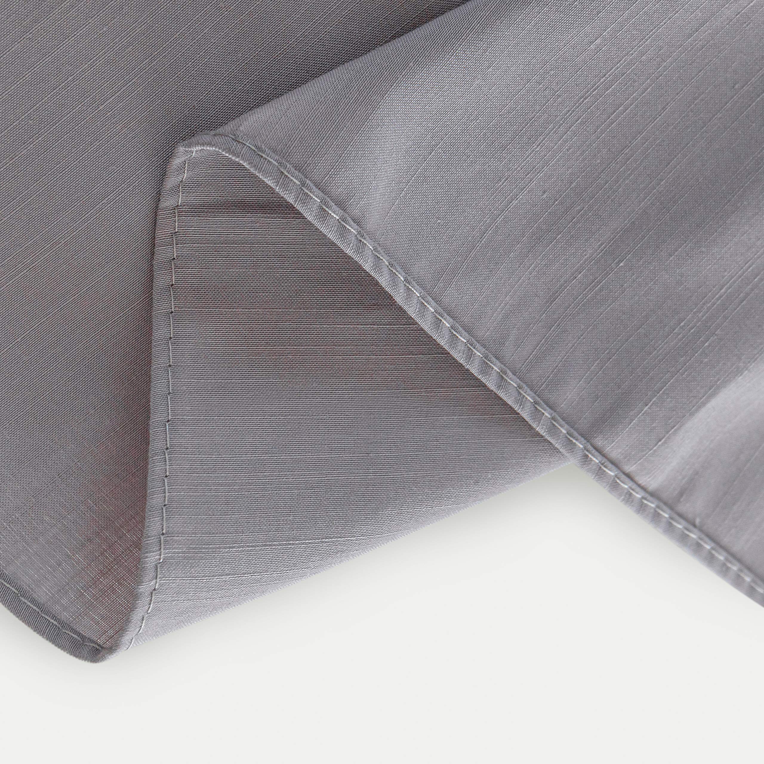 Biscaynebay Wrap Around Bed Skirts With Split Corners For King Beds 15 Inch Drop, Silver Grey Adjustable Elastic Dust Ruffles Ea