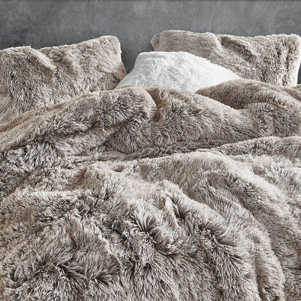Byourbed Are You Kidding - Coma Inducer Oversized Queen Comforter Set - Frosted Chocolate