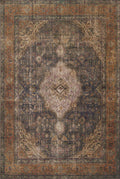 Loloi II Loren Plum/Multi 5-0 x 7-6 Area Rug