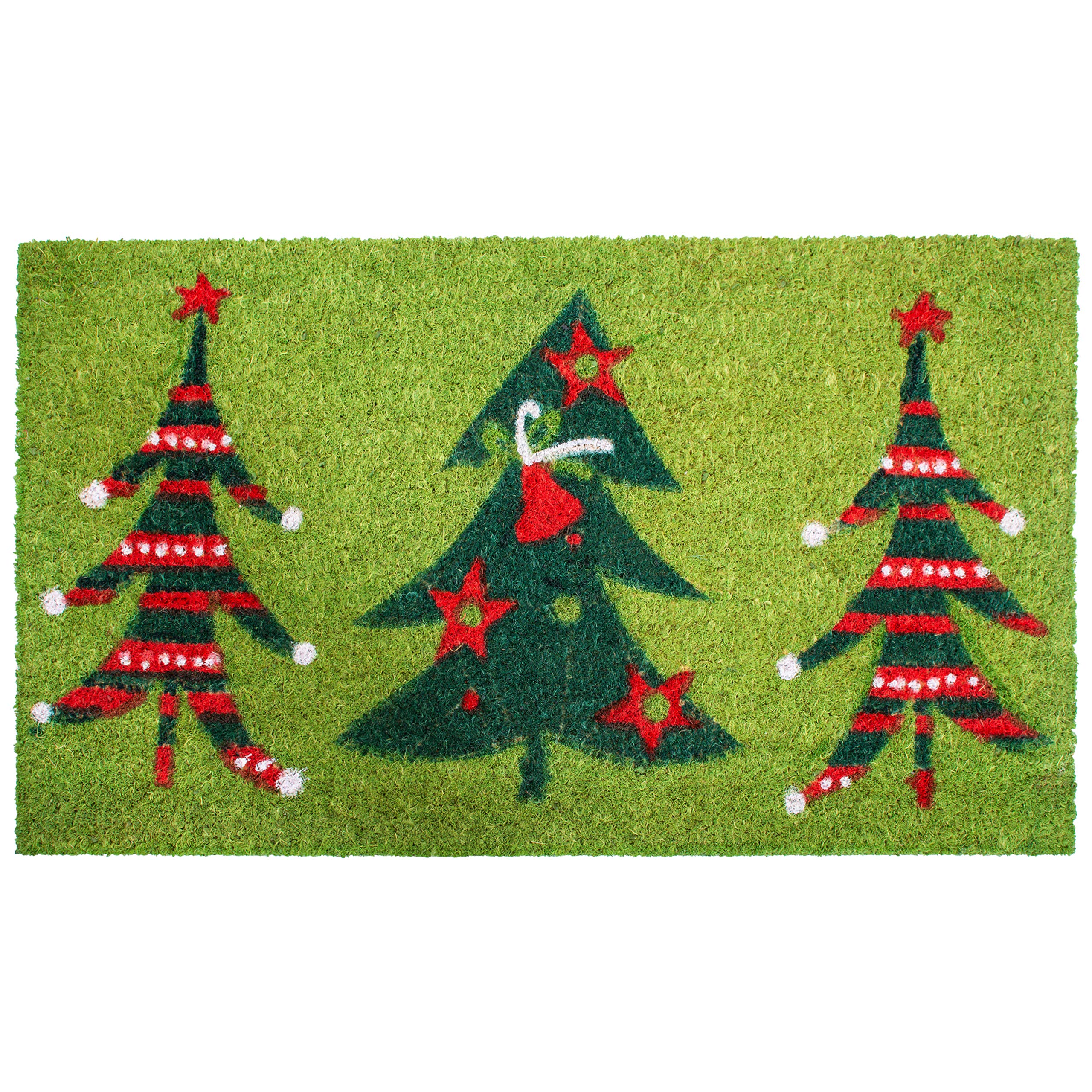 Calloway Mills 120981729 Christmas Trio Doormat, 17' X 29', Multicolor