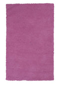 HomeRoots Decor 33 x 53 Polyester Hot Pink Area Rug