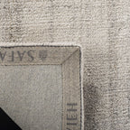 Safavieh Abstract Collection Runner Rug - 2'3'' X 8', Light Grey, Handmade Wool & Viscose, Ideal For High Traffic Areas In Livin