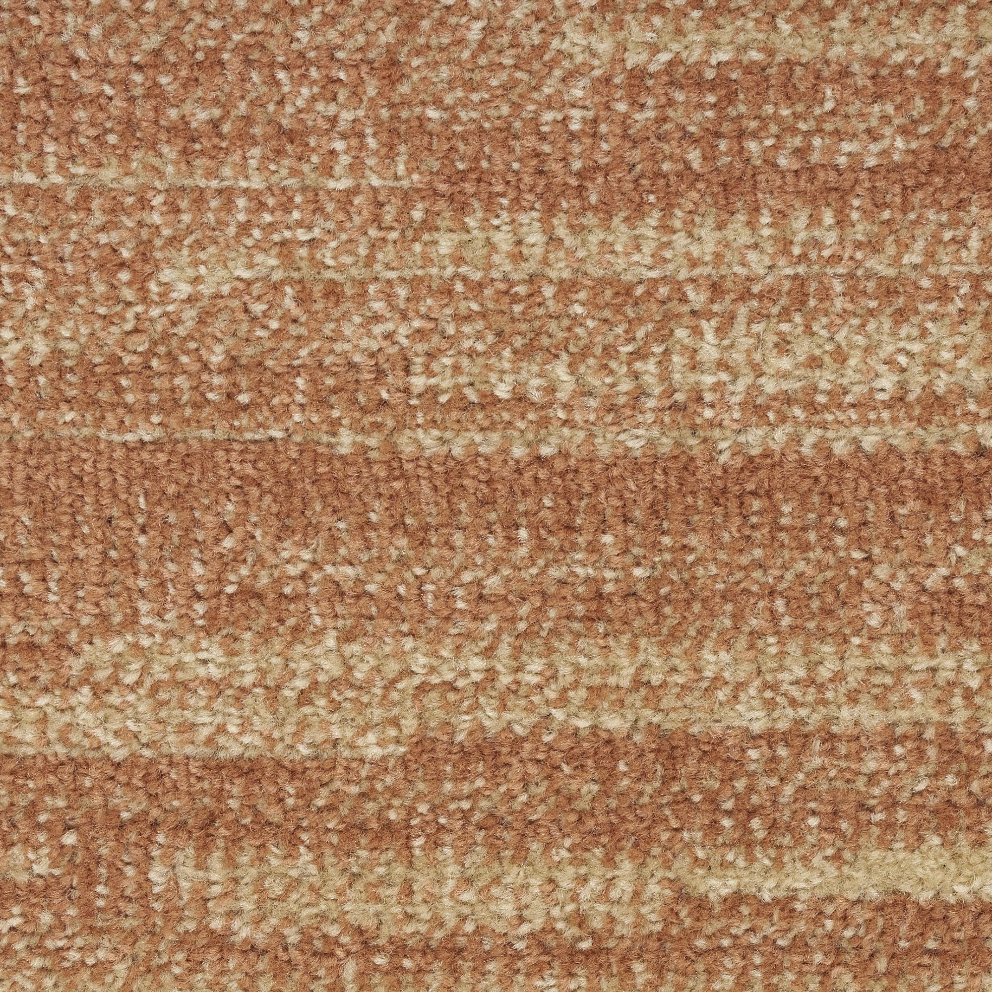 Nourison Essentials Indoor/Outdoor Rust 2' X 4' Area Rug, Easy Cleaning, Non Shedding, Bed Room, Living Room, Dining Room, Backyard, Deck, Patio (2X4)
