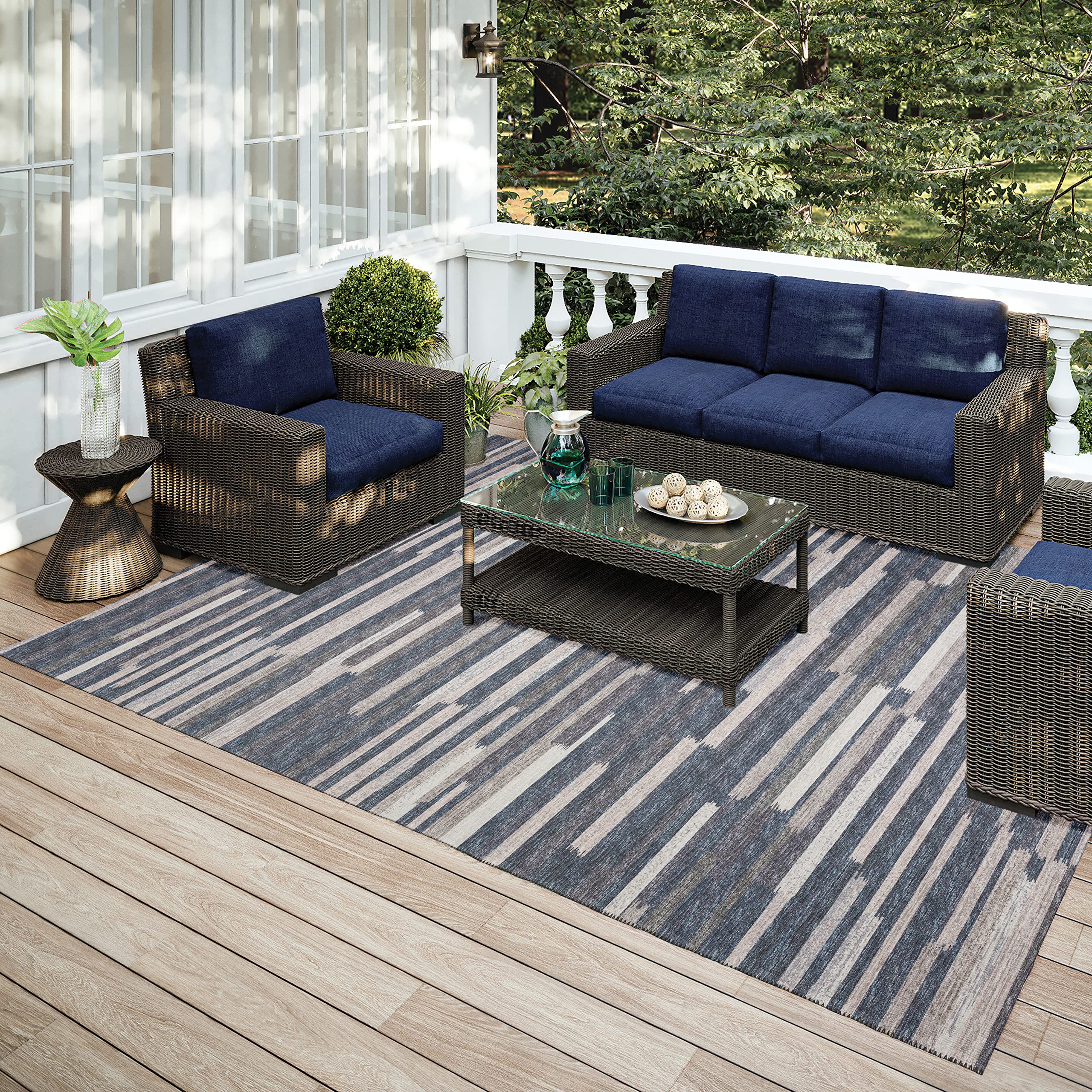 Addison Rugs Yuma Ayu38 Gray 9' X 12'