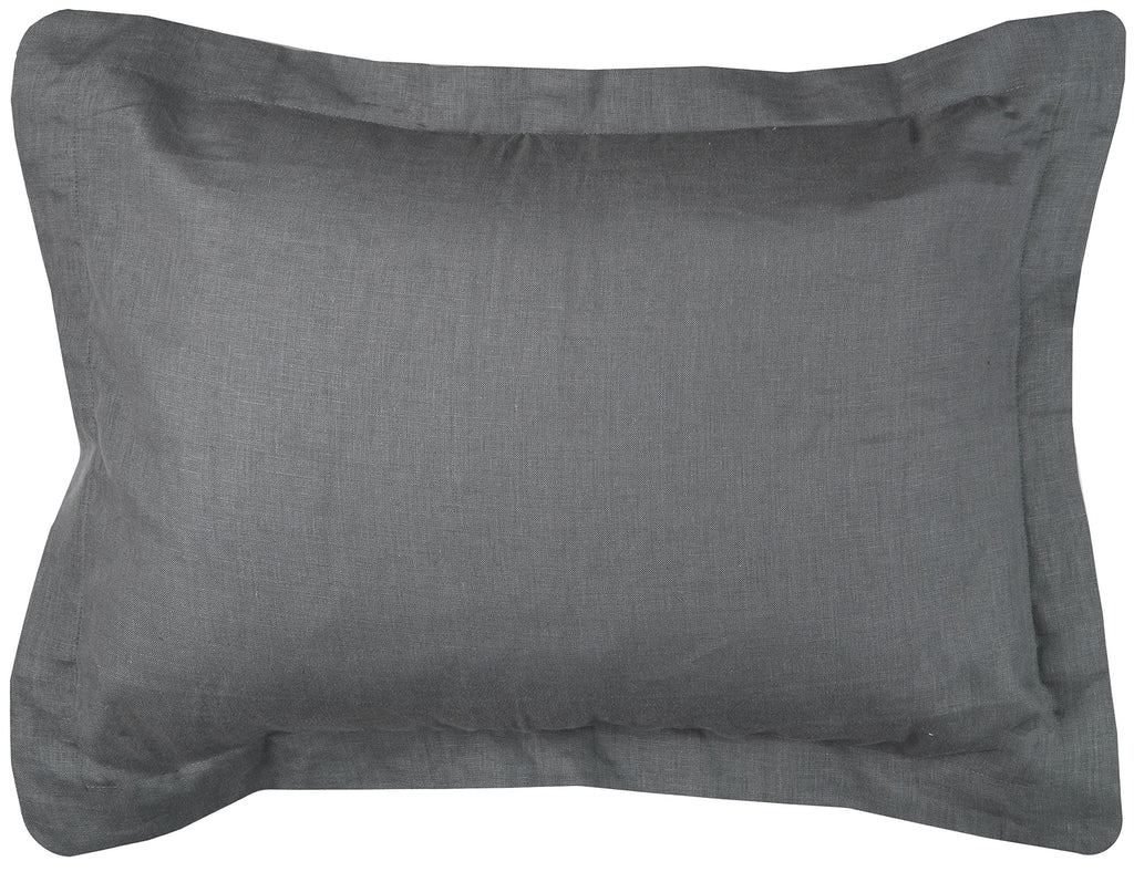 Rizzy Home | BT1726 | Standard Sham | 20"x26" Gray/Neutral/ Solid
