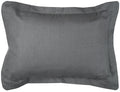 Rizzy Home | BT1726 | Standard Sham | 20"x26" Gray/Neutral/ Solid