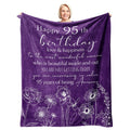 Xutapy 95Th Birthday Gifts For Women, 95Th Birthday Decorations Blanket 60X50, 95 Year Old Present Ideas, Happy 1929 Birthday Gi
