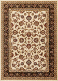 Well Woven Barclay Sarouk Ivory Traditional Area Rug 311 x 53