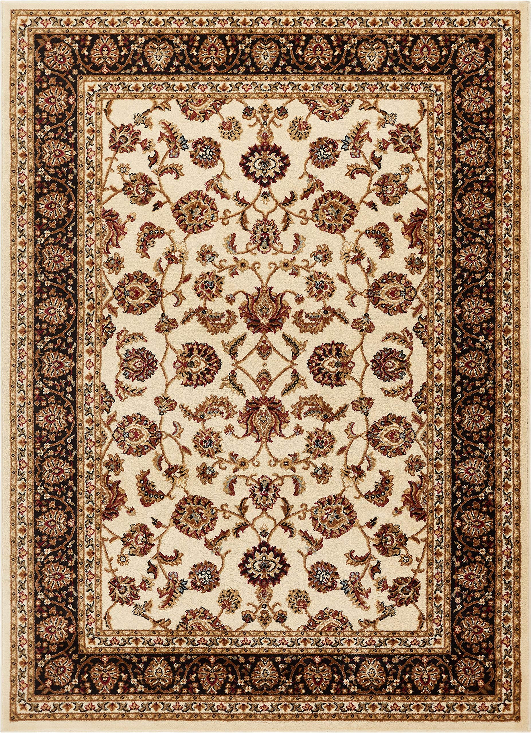Well Woven Barclay Sarouk Ivory Traditional Area Rug 311 x 53