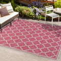 Jonathan Y Smb109H-9 Trebol Moroccan Trellis Textured Weave Indoor Outdoor Area Rug, Bohemian Contemporary Easy Cleaning,Bedroom