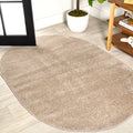 JONATHAN Y SEU100G-5OV Haze Solid Low-Pile Indoor Area Rug, Coastal, Bohemian, Minimalist, Classic, Casual for Bedroom,Kitchen,L