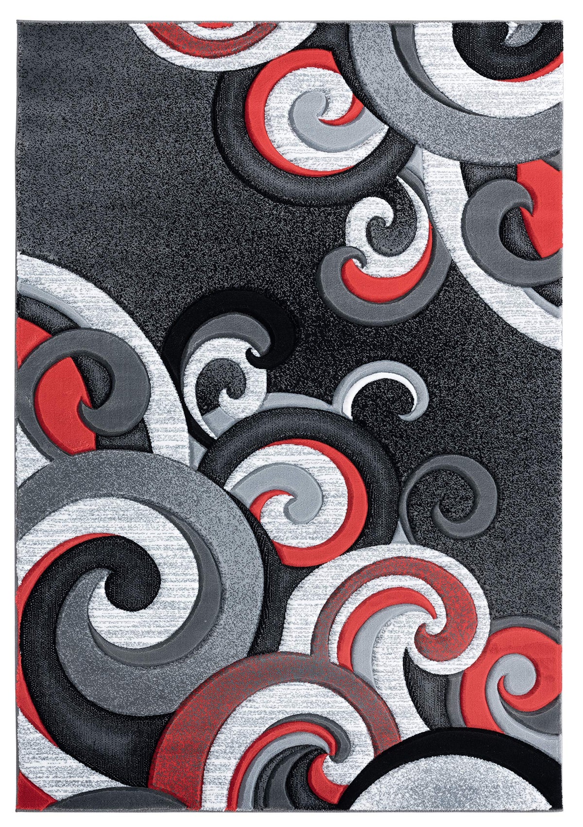 United Weavers Of America Bristol Rhiannon Red Mat Rug, 27 Inch  X 42 Inch