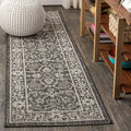 JONATHAN Y SMB103C-28 Palazzo Vine and Border Textured Weave Indoor Outdoor Area Rug Coastal Bohemian Rustic Glam Easy Cleaning 