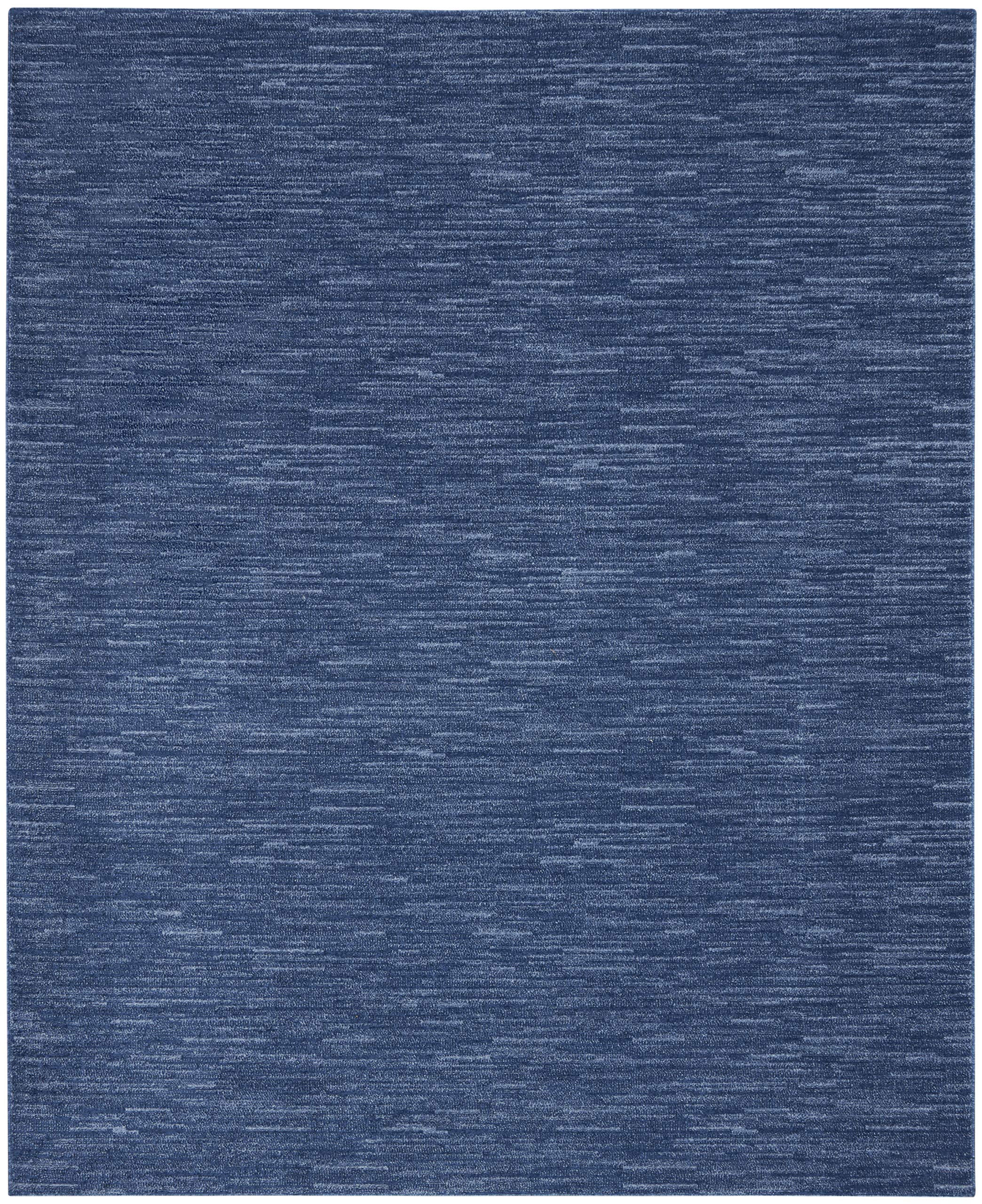 Nourison Essentials Indoor/Outdoor Navy Blue 12' X 15' Area-Rug, Easy-Cleaning, Non Shedding, Bed Room, Living Room, Dining Room, Backyard, Deck, Patio (12X15)