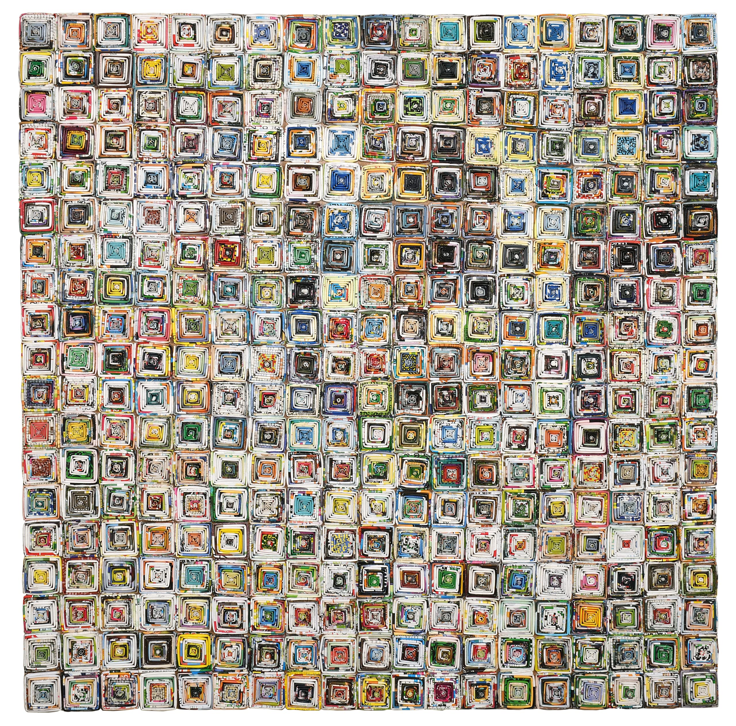 Afd Home Quilled Mastaba Wall Art 40 X 40 Inches