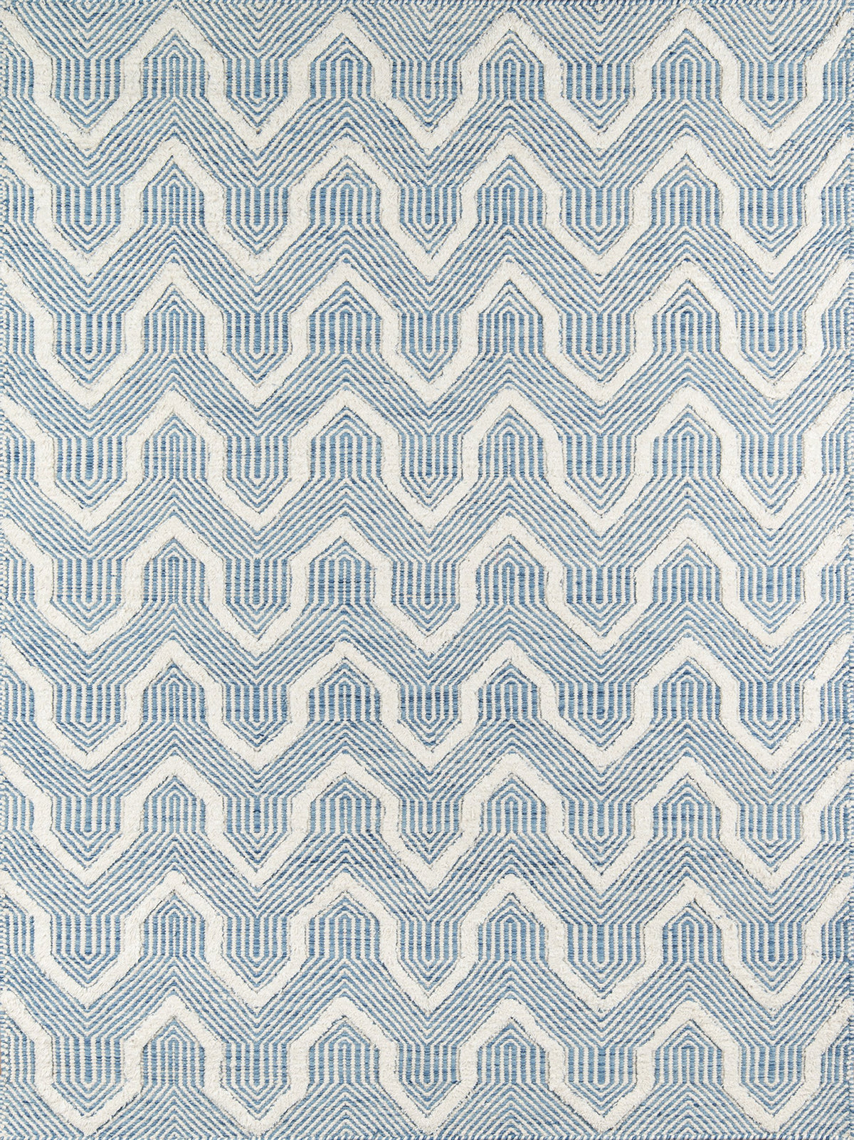Erin Gates By Momeni Langdon Prince Blue Hand Woven Wool Area Rug 5 X 8