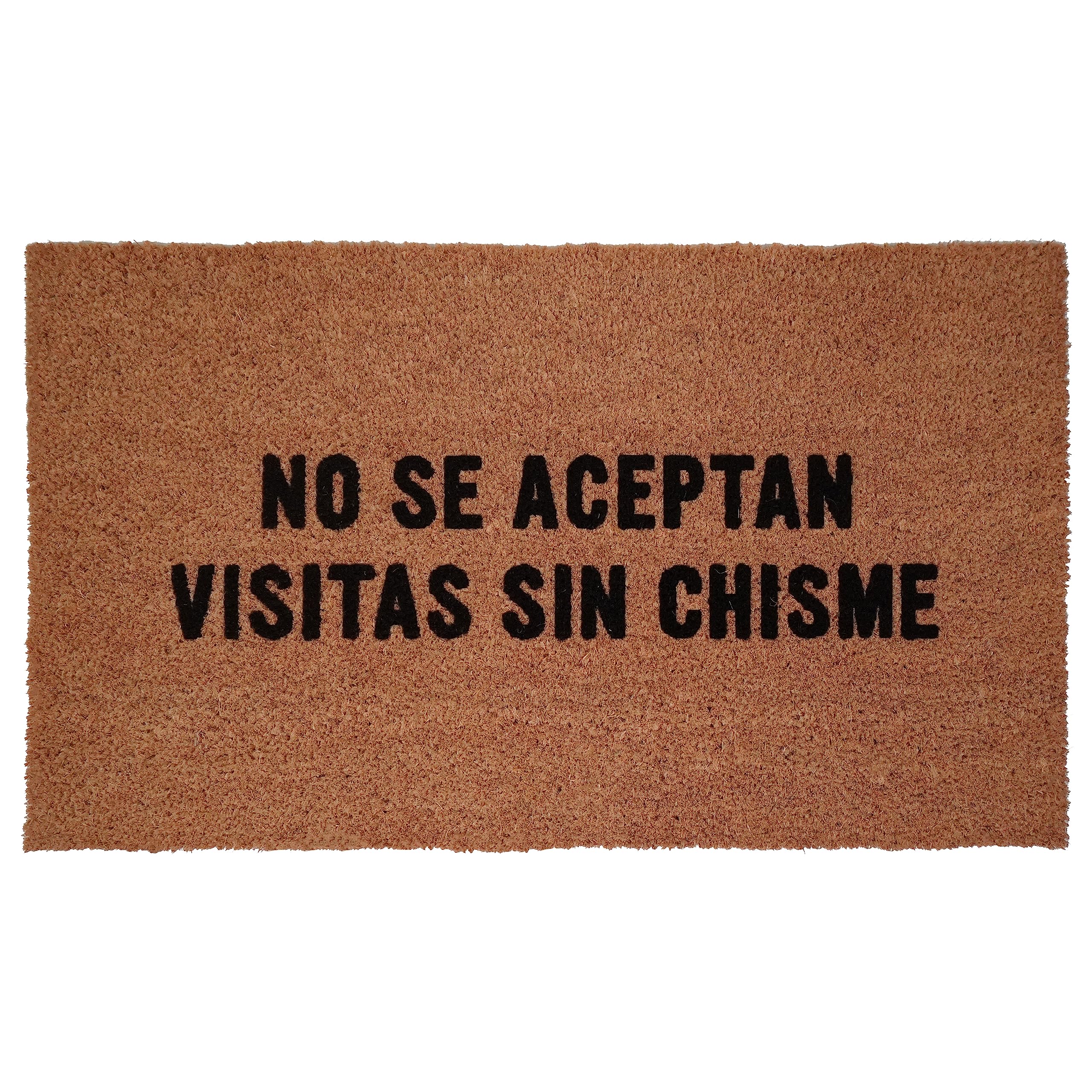 Calloway Mills 110771729 No Se Aceptan Visitas Sin Chisme Spanish Doormat 17' X 29'