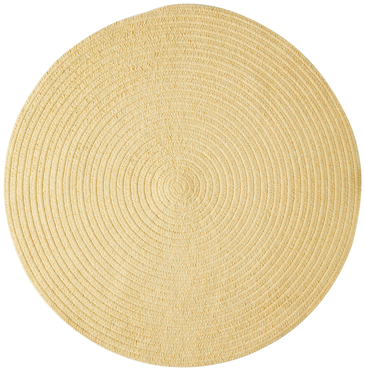 Spring Meadow Braided Rug, 12X12, Dandelion