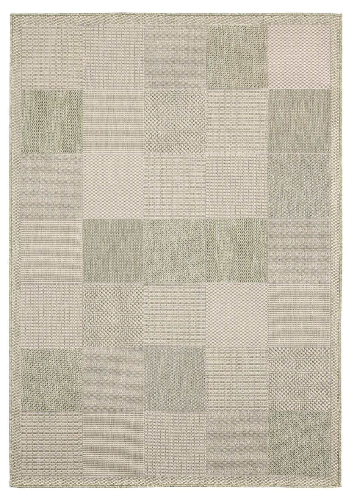 United Weavers Of America 3900 10745 69 5 Ft. 3 In. X 7 Ft. 6 In. Augusta Grand Anse Green Rectangle Area Rug