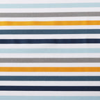 Eddie Bauer Kids - Full Size Sheets, Stain Resistant Kids Bedding, Ideal For Toddler Bedding Set (Vivid Stripe Blue, Full)
