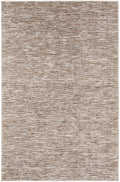 Addison Villager Active Solid Brown 3'6" X 5'6" Wool Area Rug
