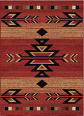 Mayberry Rugs Rio Grande Area Rug, 53x73, Red