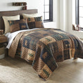 Donna Sharp Full/Queen Bedding Set  3 Piece  Brown Bear Cabin Lodge Quilt Set with Full/Queen Quilt and Two Standard Pillow Sh