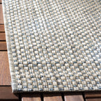 Safavieh Courtyard Collection 10' Square Red/Beige Cy8521 Indoor/Outdoor Non-Shedding Easy Cleaning Patio Backyard Porch Deck Mudroom Area Rug