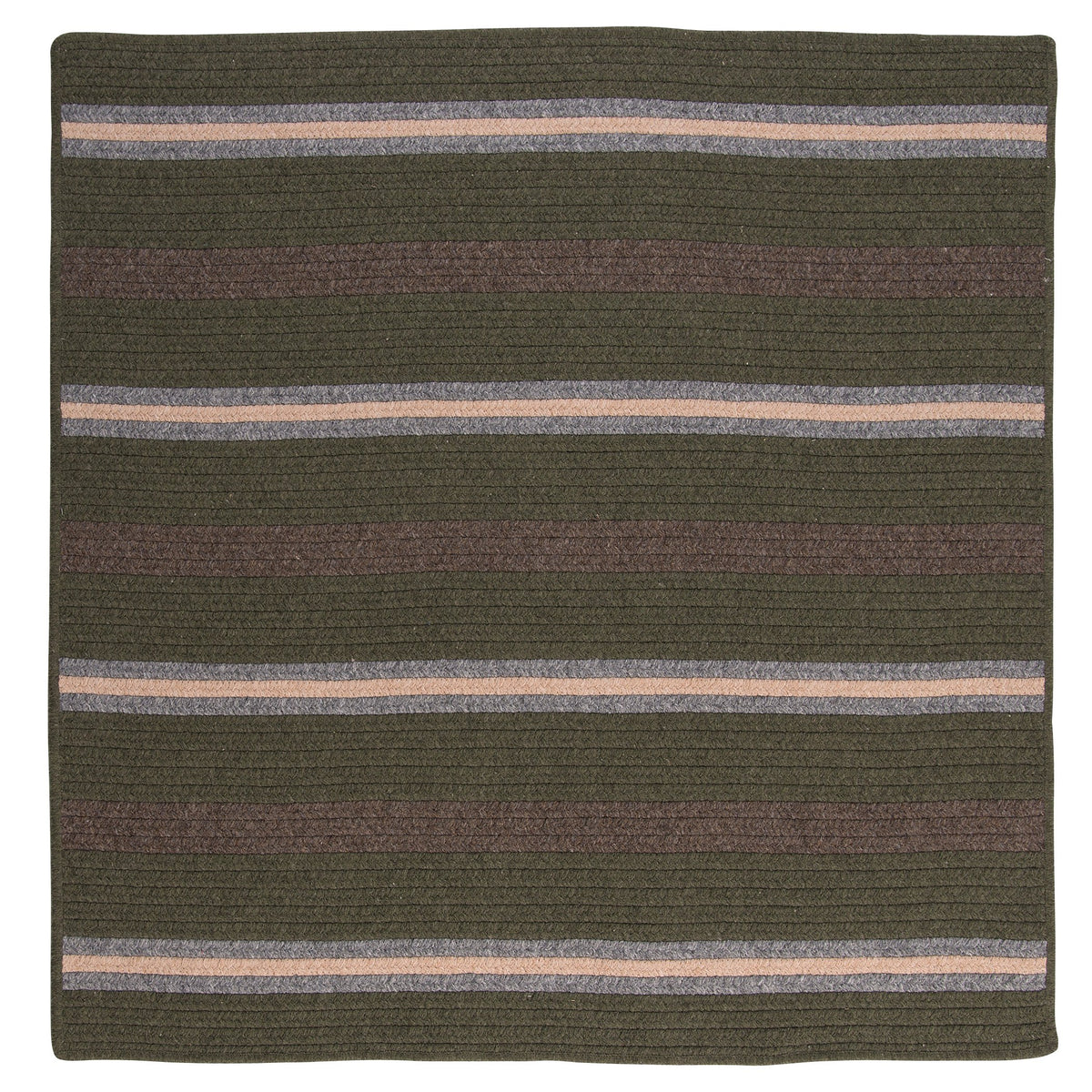 Colonial Mills Salisbury Square Rug, 4-Feet, Olive