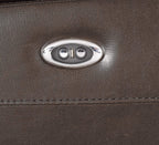 Aashi Recliner (Power Motion) in Brown Leather-Gel Match