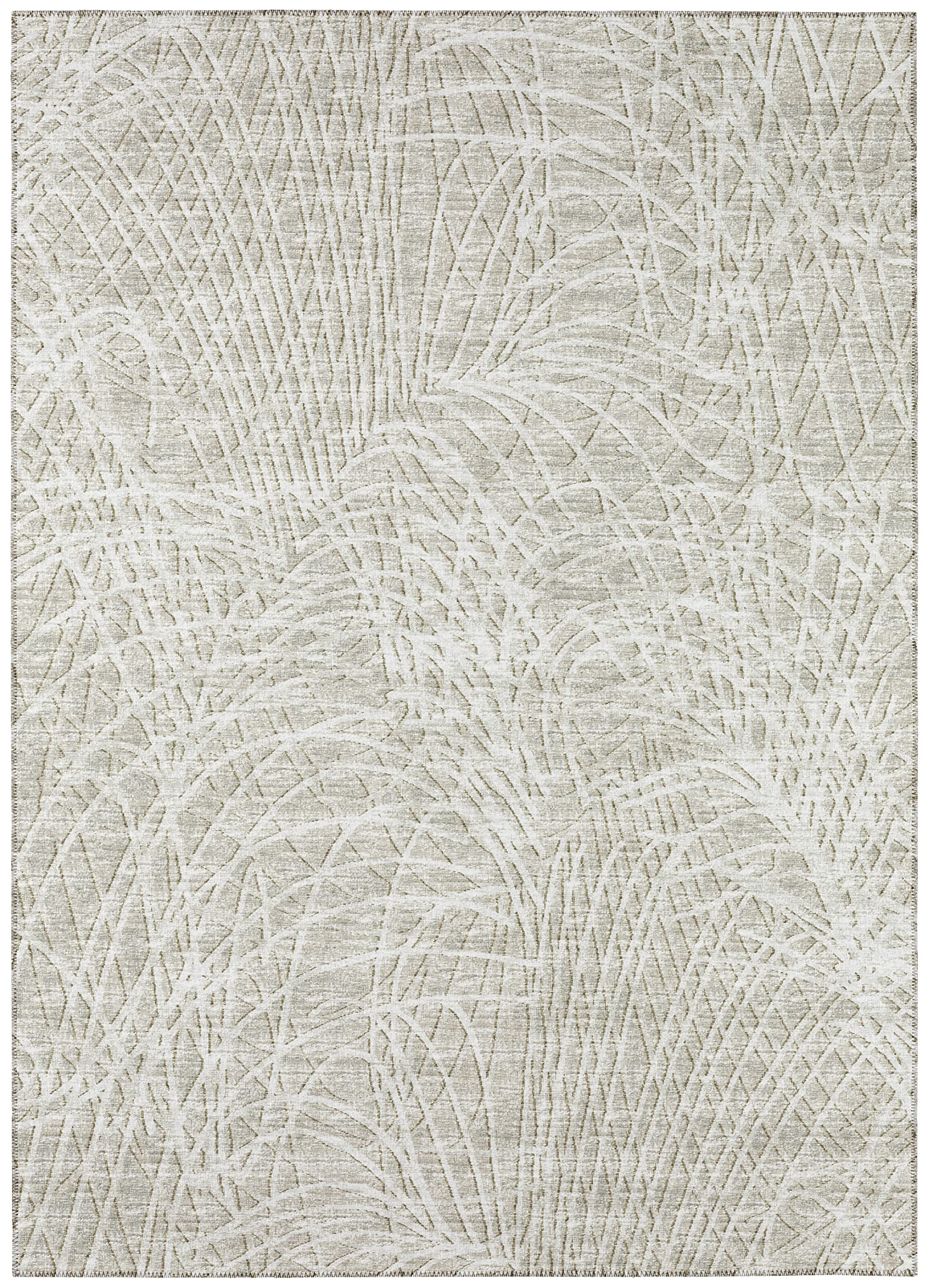 Addison Rugs Rylee Ary32 Beige Washable 8' X 10' Indoor Outdoor Area Rug, Easy Clean, Machine Washable, Non Shedding, Bedroom, Entry, Living Room, Dining Room, Kitchen, Patio Rug