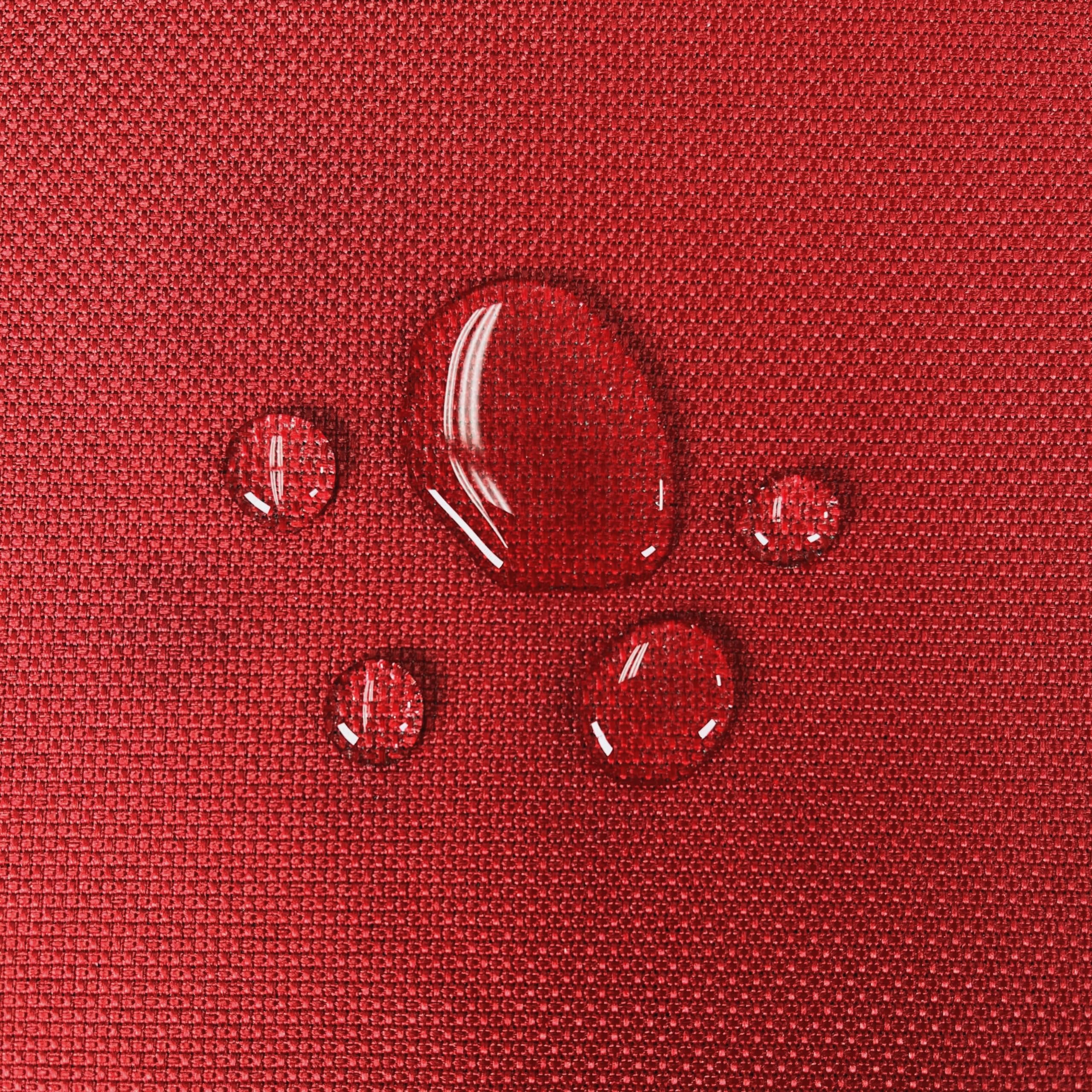 Qqbed 2 Pack Outdoor Patio Chair Pillow Seat Water-Resistant Cushion Covers In Red Color 23'X23'X5' - Replacement Covers Only