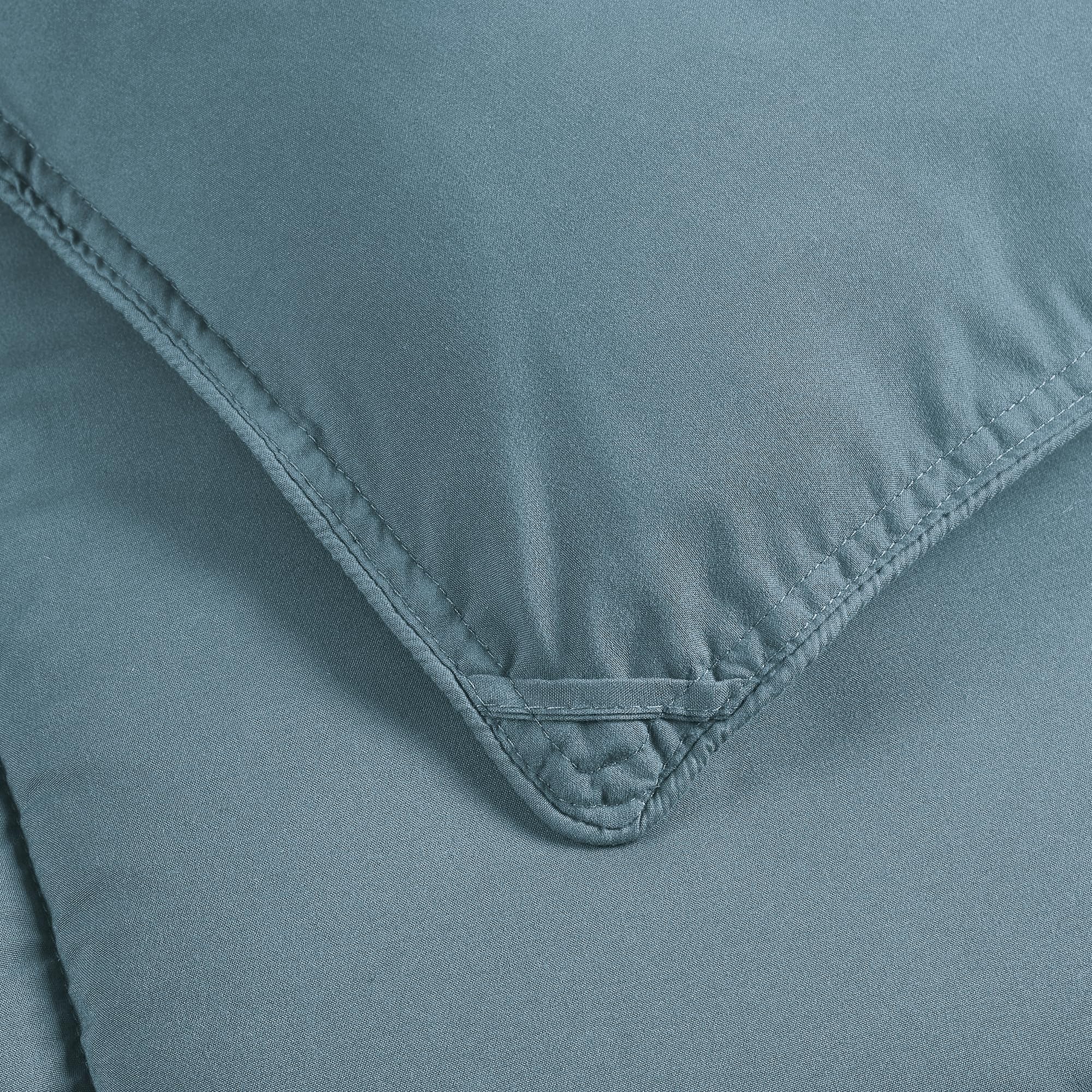 Chezmoi Collection China Blue Down Alternative Comforter Oversized King - 3-Piece Lightweight Comforter Set - All Seasons Microf